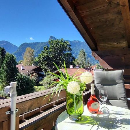 Heike Hauswirth Panorama Appartement Oberammergau Buitenkant foto