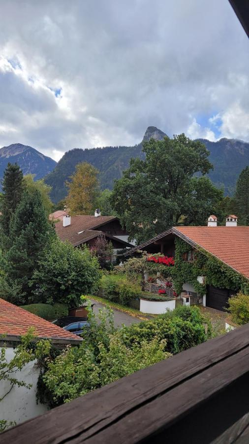 Heike Hauswirth Panorama Appartement Oberammergau Buitenkant foto