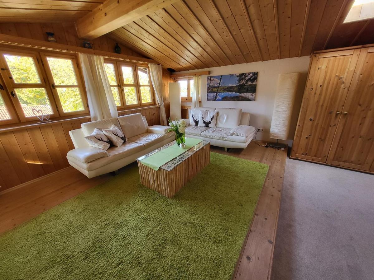 Heike Hauswirth Panorama Appartement Oberammergau Buitenkant foto