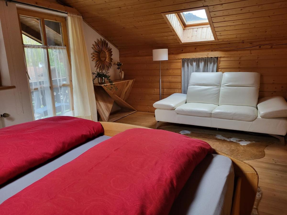 Heike Hauswirth Panorama Appartement Oberammergau Buitenkant foto