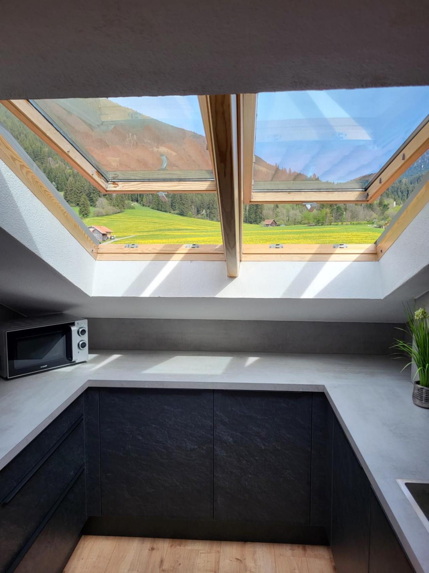 Heike Hauswirth Panorama Appartement Oberammergau Buitenkant foto