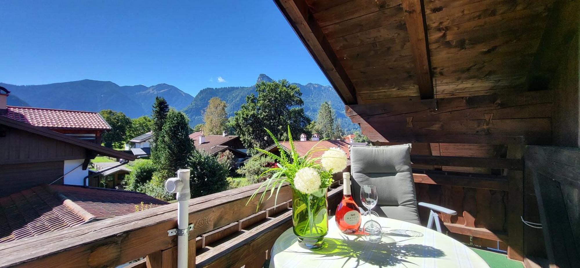 Heike Hauswirth Panorama Appartement Oberammergau Buitenkant foto